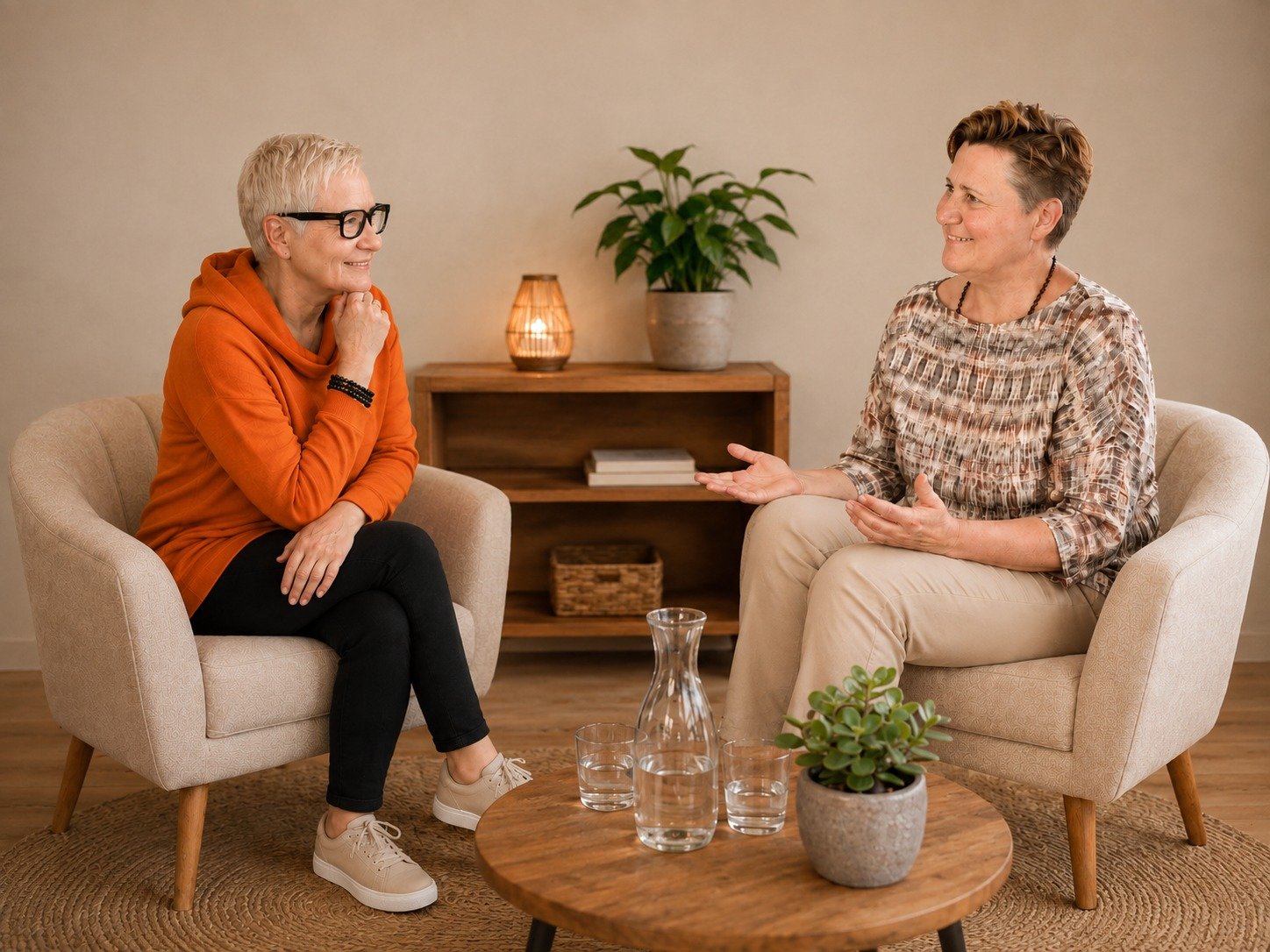 Einzelcoaching mit Kirsten Ernst – Coaching-Gespräch in vertrauensvoller Atmosphäre